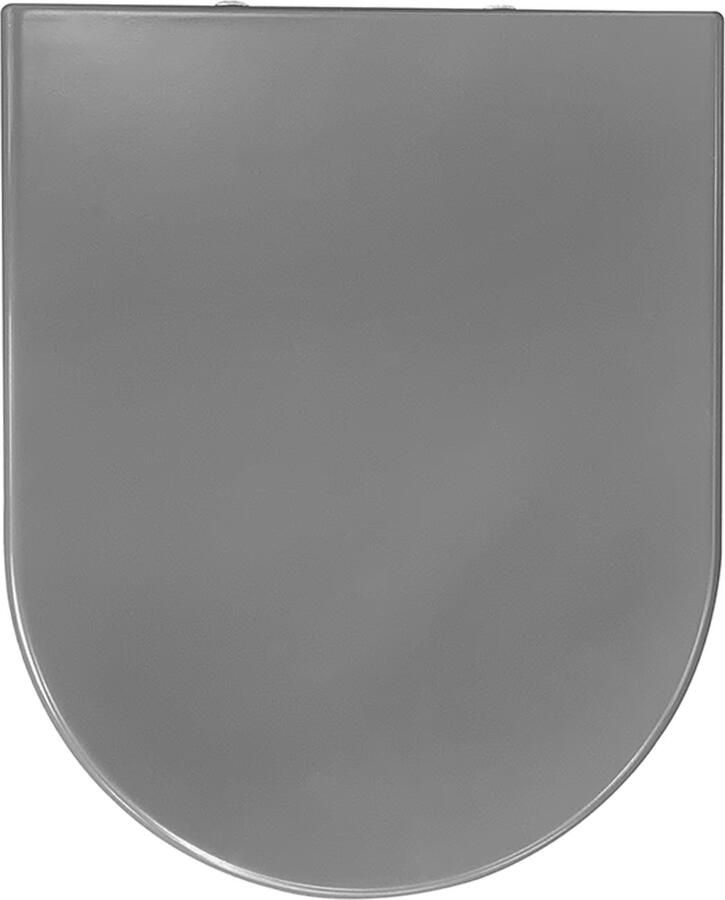 Wiesbaden Stereo softclose toiletzitting met quick release grijs mat - Foto 2