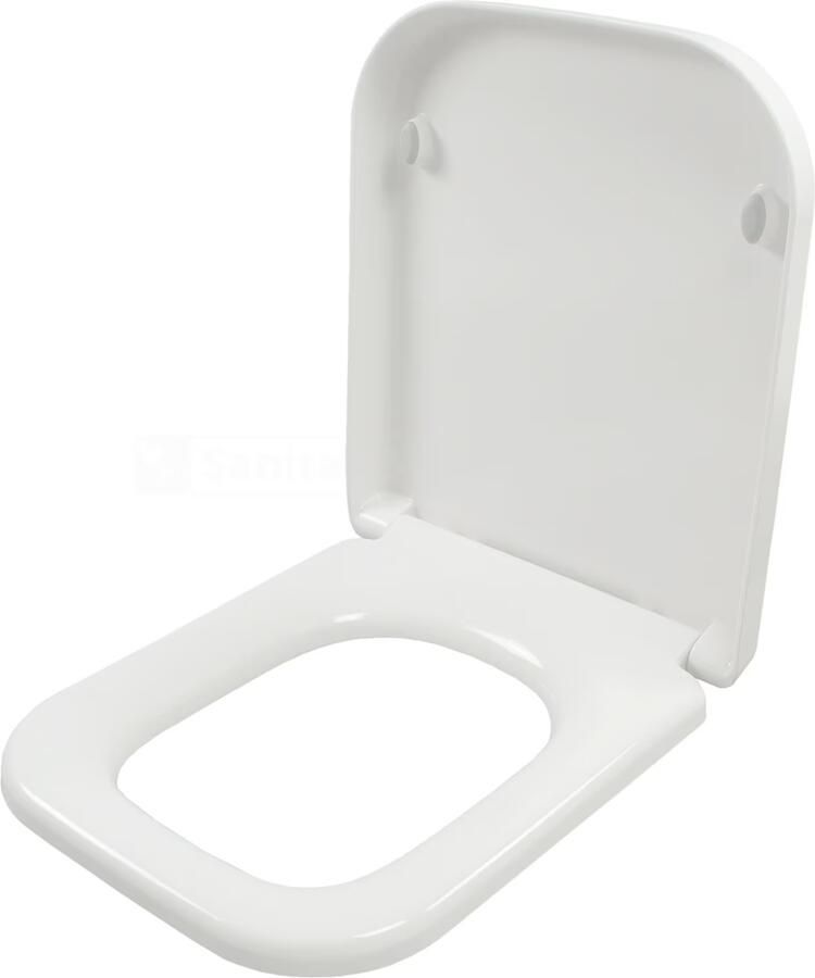 Wiesbaden Toiletzitting Venti | Sofclose met quick-release | Duroplast | Wit glans - Foto 2