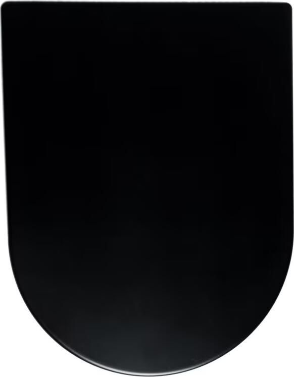 Wiesbaden Toiletzitting Vesta | Sofclose met quick-release | Duroplast | Zwart mat - Foto 2