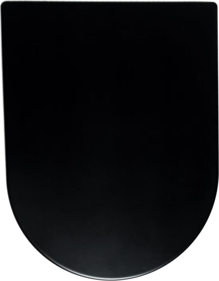 Wiesbaden Wandcloset Vesta | 52 cm | Rimless | Incl.Softclose zitting | Keramiek | Zwart mat - Foto 2