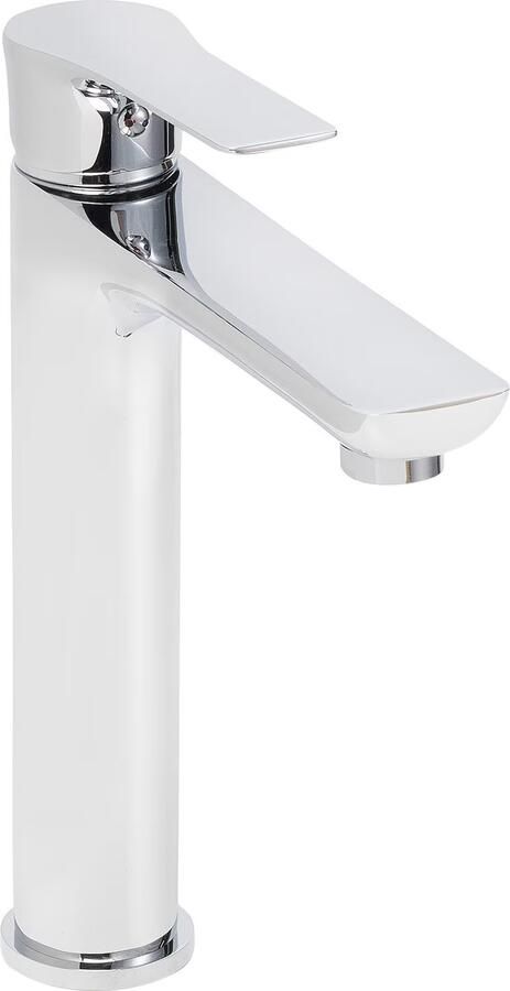 Wiesbaden Wastafelkraan Casma | Opbouw | Mengkraan | Standaard model | 1-hendel | Rond | Chroom - Foto 2
