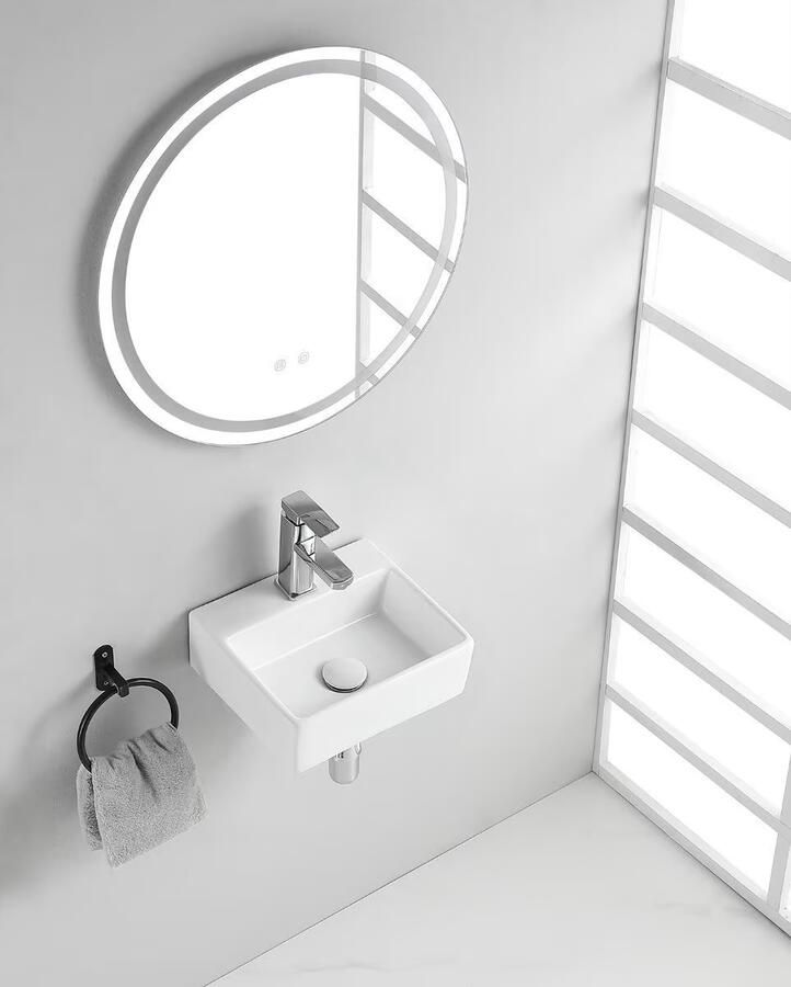 Xellanz Wiesbaden Leto fontein 33 5 x 29 x 11 5 cm keramiek glans wit 32.3493 - Foto 2