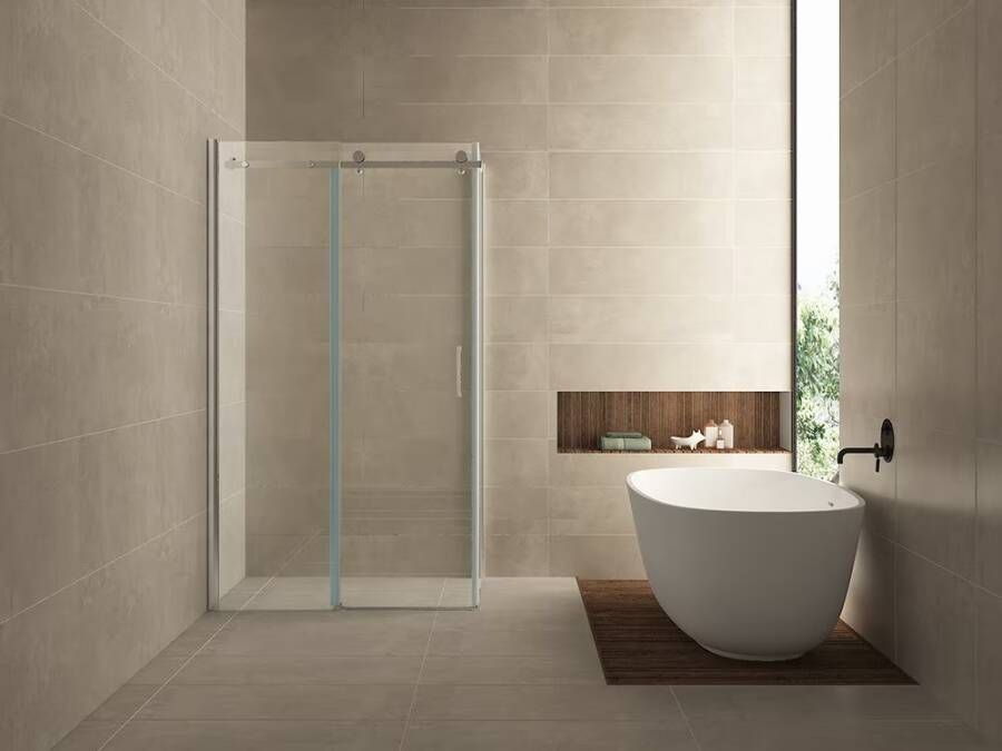 Wiesbaden Xellanz Block douchecabine 140x90x200 cm chroom