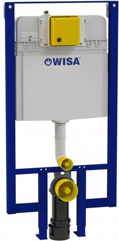 WISA XF inbouwelement met frame wc frontbediening verstelbaar hxbxd 1180-1380x580x80-100mm - Foto 2