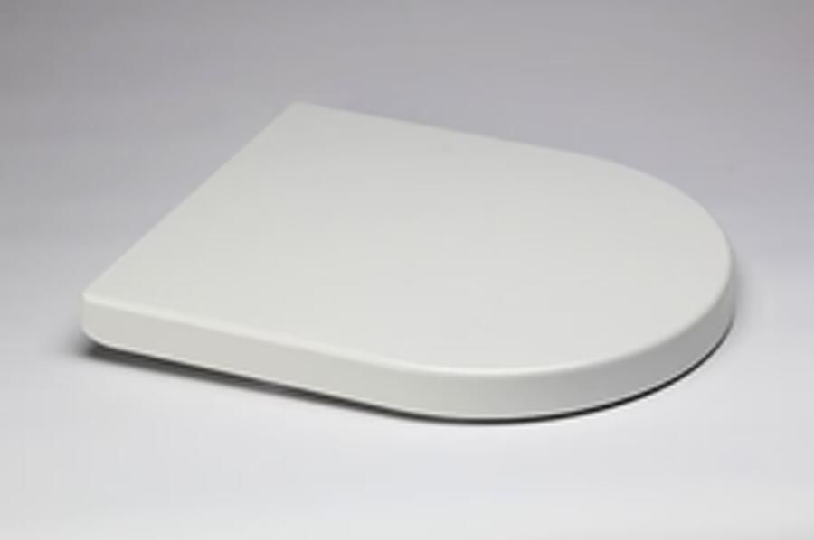 Xellanz Toiletbril DeeLine Softclose en Quickrelease Toiletzitting 43.5x35.6x4cm Wit - Foto 4