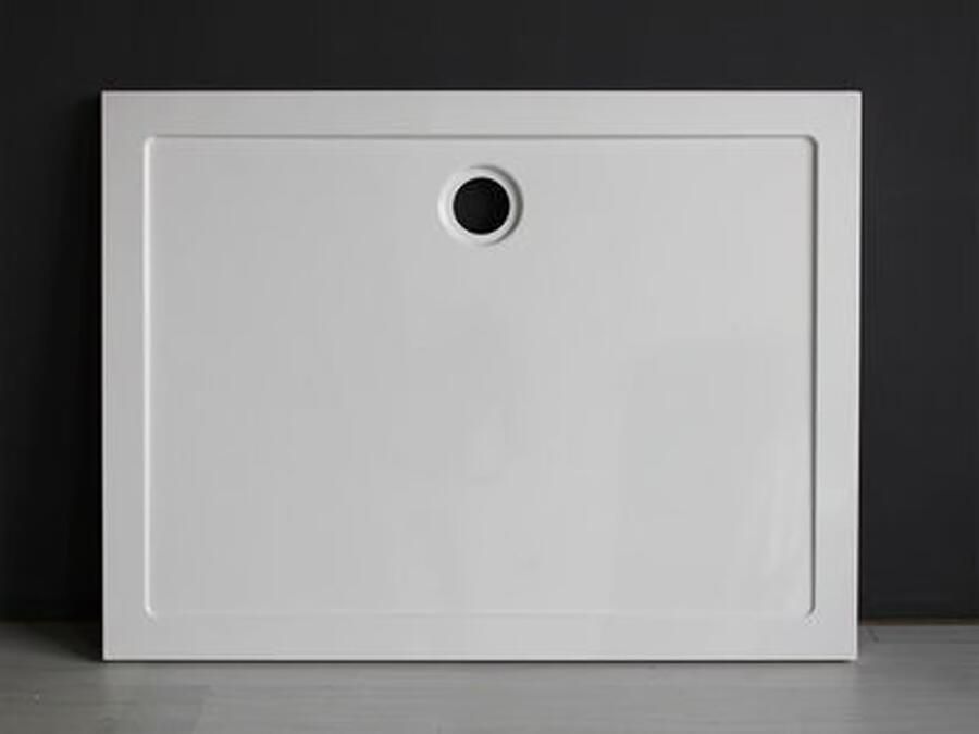Xellanz Douchebak SMC | 120x90x4 cm | SMC | Excl.Afvoer | Rechthoek | Wit glans - Foto 3