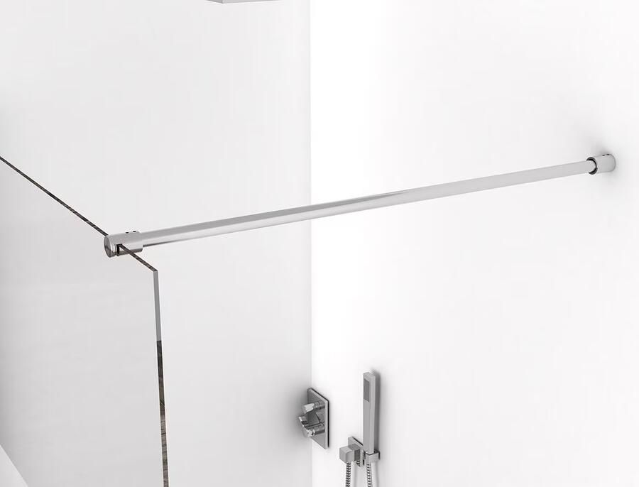 Xellanz Inloopdouche Eco | 100x220 cm | Helder glas | Chroom beslag - Foto 3