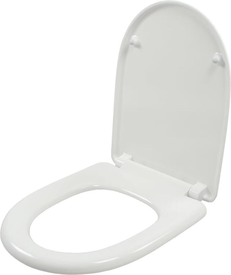Xellanz Toiletbril Menir Softclose en Quickrelease Toiletzitting 42 7x35x4 2cm Wit