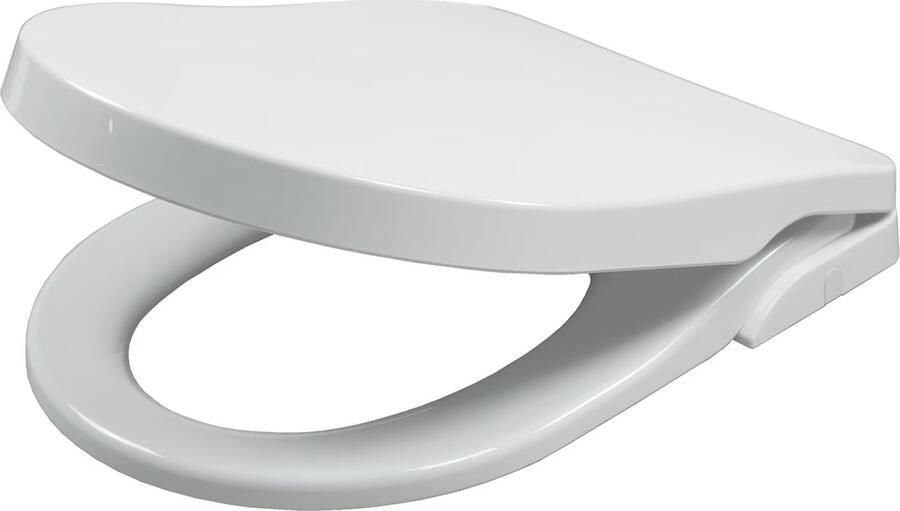 Wiesbaden Xellanz Wiesbaden Luxe toiletzitting stroomloos wit met twee sproeiers - Foto 3