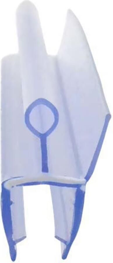 Xellanz Riko universele waterkering douche deur 8 mm lengte 70 cm - Foto 3