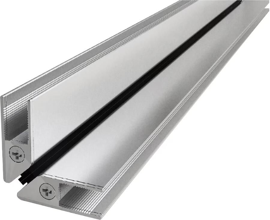 Xellanz Set magneetstrip 8 mm | Lengte 198 cm | Universeel | tbv 1 4 ronde cabine | Chroom