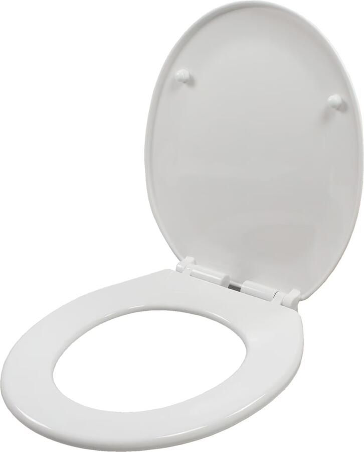Wiesbaden Xellanz Wiesbaden Neptunus toiletzitting met deksel wit - Foto 2