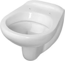 Xellanz Wandcloset Neptunus | 54 cm | Met spoelrand | Keramiek | Wit glans - Foto 2