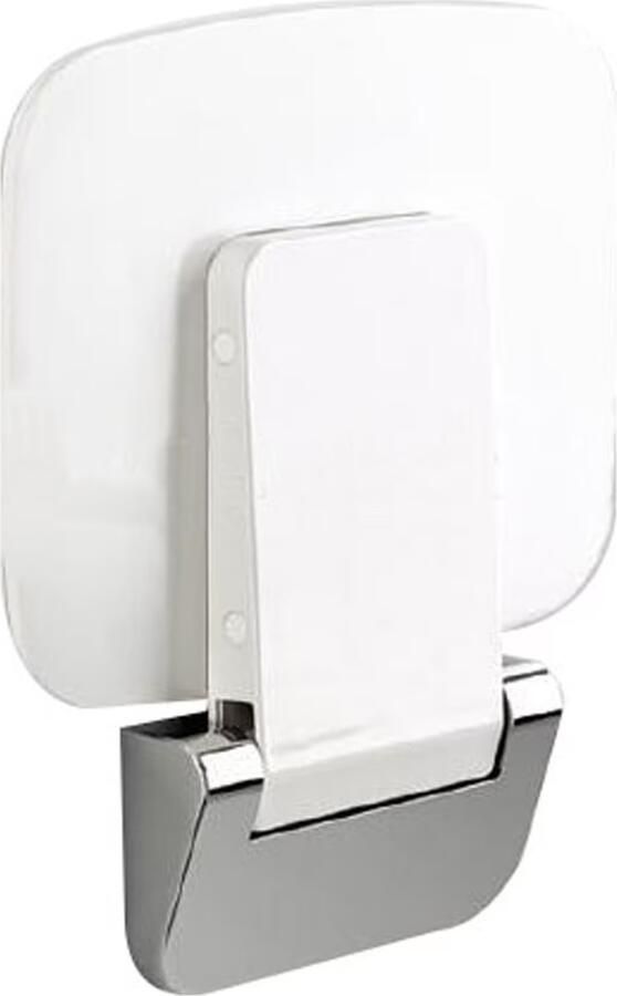 Xellanz Wiesbaden Serva opklapbare douche stoel voor aan de wand wit - Foto 4