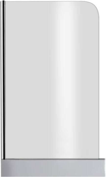 Xenz Badwand Go! | 155x76 cm | Omkeerbaar | Chroom beslag