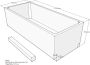 Xenz beterbad baddrager voor aruba 180x80cm - Thumbnail 1