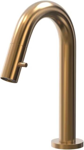 Xenz Duero Plus fonteinkraan 11 cm opbouw rond goud geborsteld