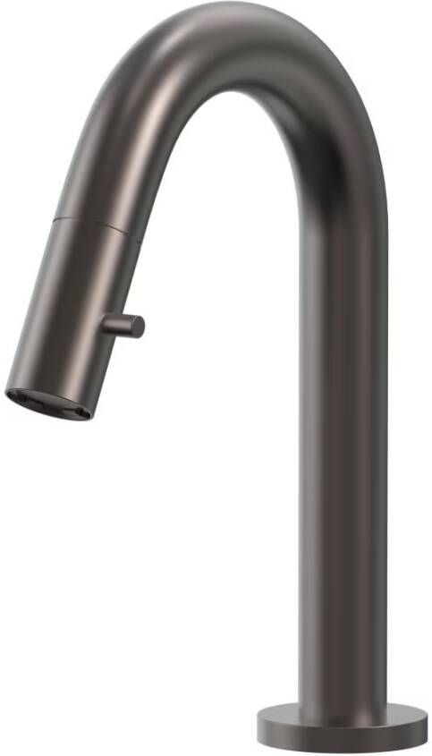 Xenz Duero Plus fonteinkraan 11 cm opbouw rond grafiet geborsteld