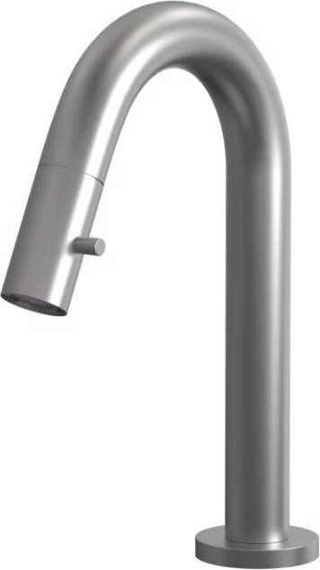 Xenz Duero Plus fonteinkraan 11 cm opbouw rond rvs look