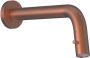 Xenz Duero Plus wandfonteinkraan 18 cm inbouw inkortbaar koper oud - Thumbnail 1