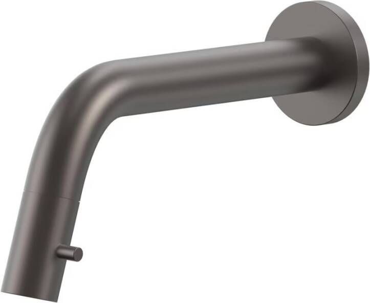 Xenz Duero Plus wandfonteinkraan 18 cm inbouw inkortbaar PVD grafiet