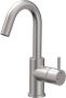 Xenz Duero Plus wastafel mengkraan 18 cm opbouw rond rvs look - Thumbnail 1