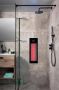 Xenz Feel Good Shower M infrarood inbouw 68x20 cm zwart - Thumbnail 1