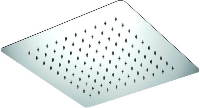 Xenz Hoofddouche Pure | 36x36 cm | Vierkant | Chroom