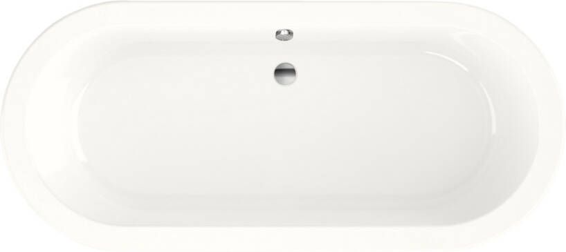 Xenz Vrijstaand bad Luca naadloos | 180x80 cm | Acryl | Ovaal | Wit mat