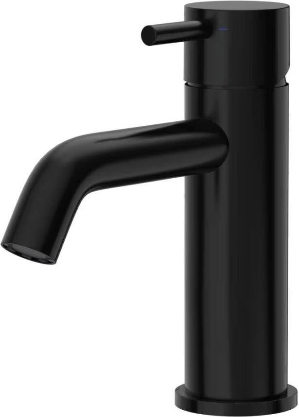 Xenz Wastafelkraan Duero | Opbouw | Mengkraan | Standaard model | Ebony (zwart mat)