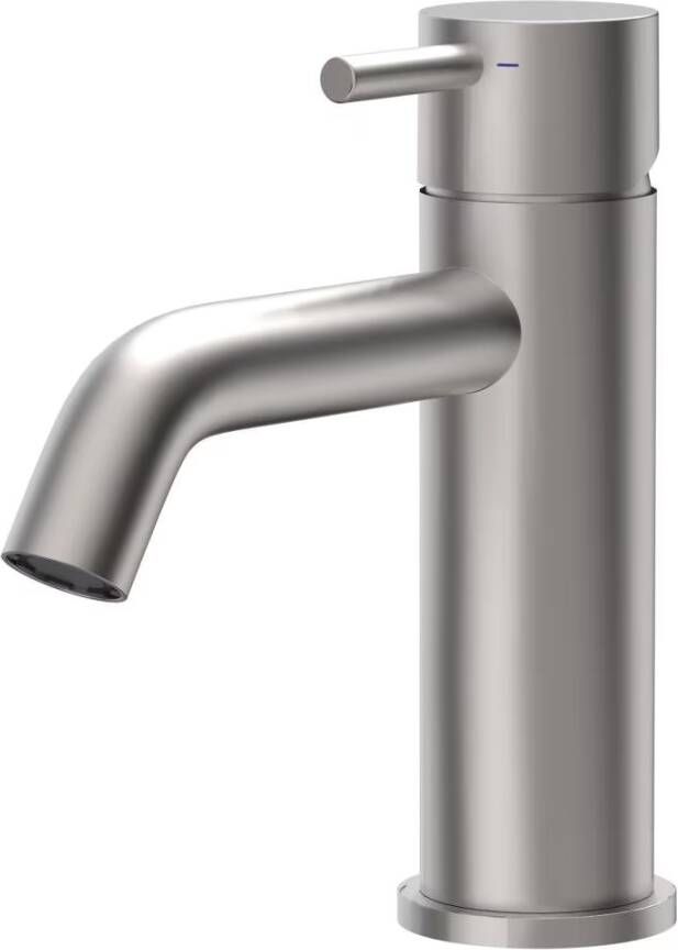 Xenz Wastafelkraan Duero | Opbouw | Mengkraan | Standaard model | Inox (rvs look)