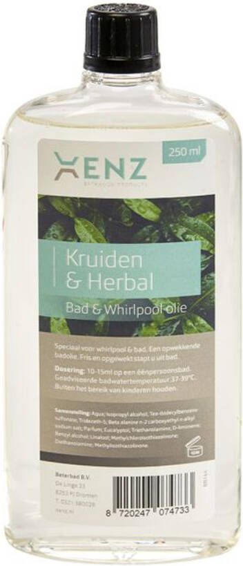 Xenz Whirlpool- & badolie Kruiden en Herbal