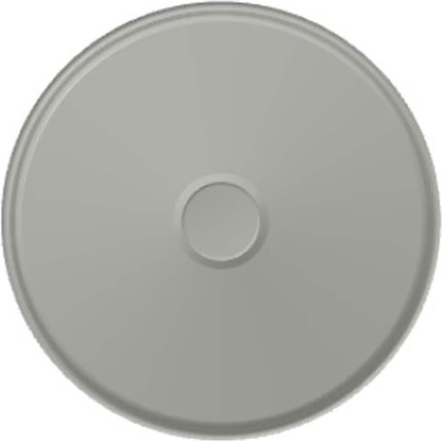 Xenz Coco waskom rond 40 cm keramiek grijs mat