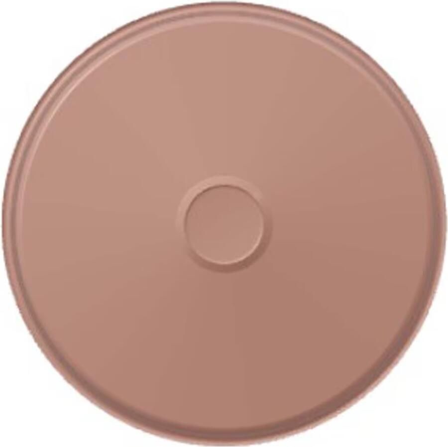 Xenz Coco waskom rond 40 cm keramiek rose mat