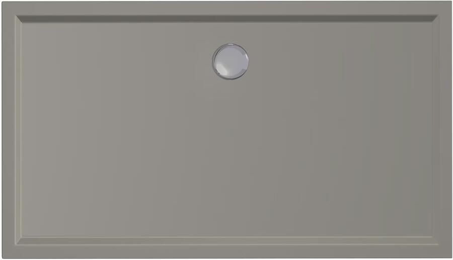 Xenz Douchebak Mariana | 140x90x4 cm | Incl.Afvoersifon-Chroom | Acryl | Rechthoekig | Cement mat - Foto 2