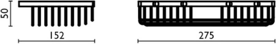 Xenz Douchemand Duero | 27.5 cm | Hoek | Wit mat