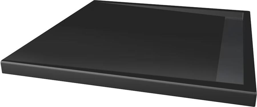 Xenz Douchevloer Easy Tray | 90x90 cm | Incl.Gootcover en Afvoersifon | Acryl | Vierkant | Zwart mat - Foto 3