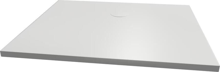 Xenz Douchevloer Flat | 200x100 cm | Incl.Afvoersifon-Chroom | Acryl | Rechthoekig | Wit glans - Foto 12