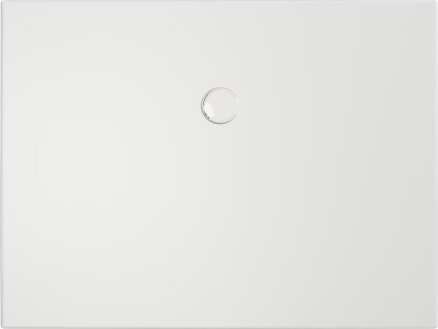 Xenz Douchevloer Flat | 200x100 cm | Incl.Afvoersifon-Chroom | Acryl | Rechthoekig | Wit glans - Foto 4