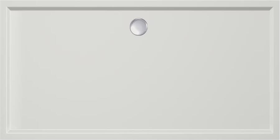 Xenz Douchebak Mariana | 170x90x4 cm | Incl.Afvoersifon-Chroom | Acryl | Rechthoekig | Wit mat - Foto 3