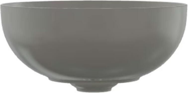 Xenz George waskom rond 37 cm keramiek grijs mat - Foto 2