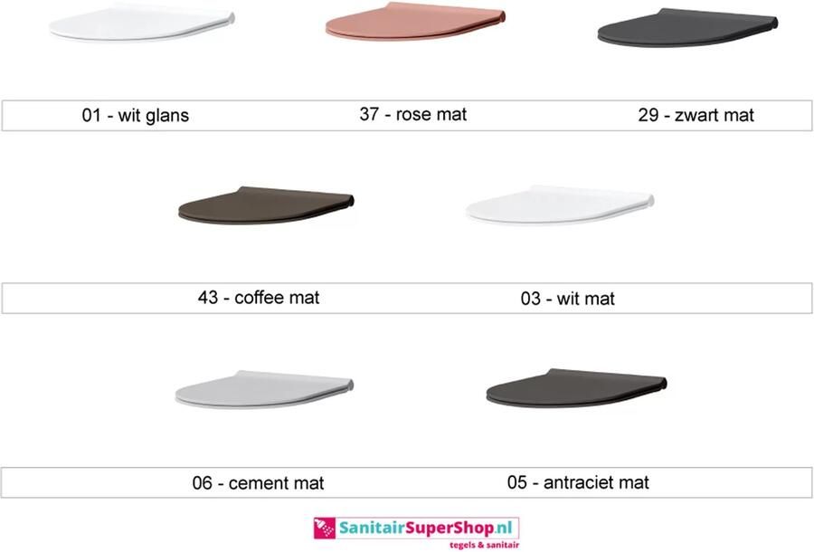 Xenz Gio toiletzitting soft met quick release coffee