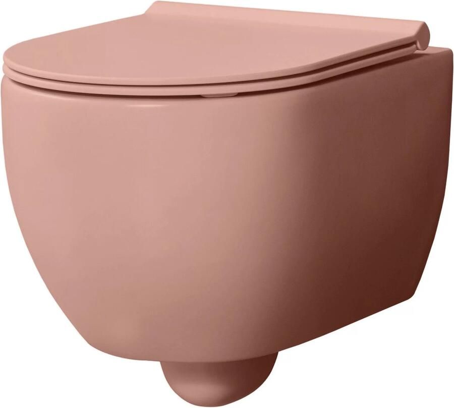 Xenz Gio toiletzitting soft met quick release rose mat - Foto 3