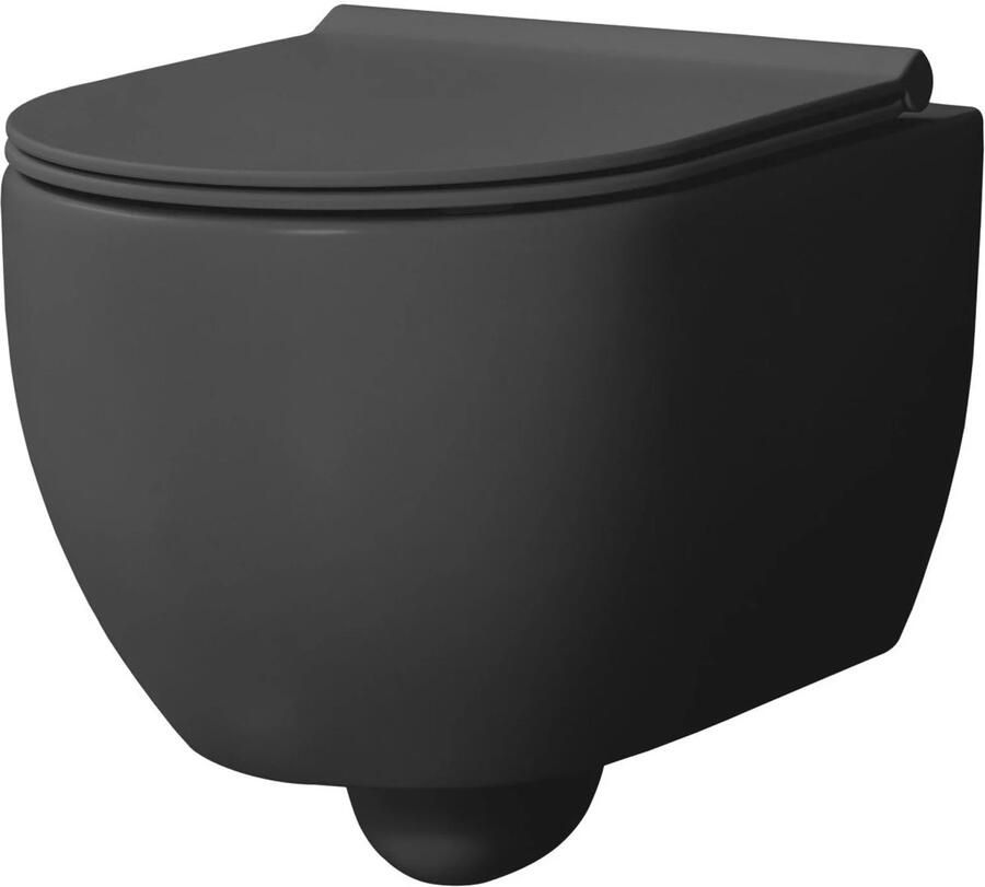 Xenz Gio toiletzitting soft met quick release zwart mat - Foto 3