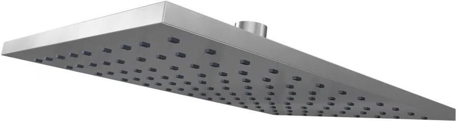 Xenz Basic Regendouche vierkant messing 30x30 cm chroom PX306 7581-51 - Foto 2