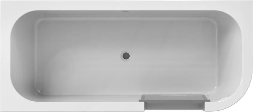 Xenz Inloop douchebad Go! | Links | 180x80 cm | Acryl | Excl.Afvoer | Glans wit - Foto 3