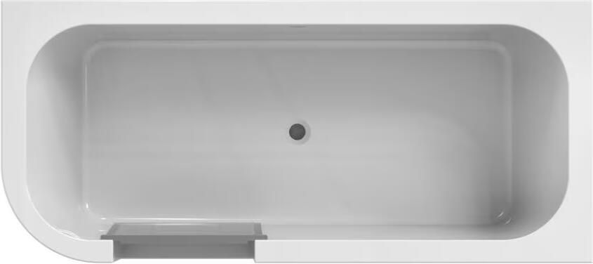 Xenz Inloop douchebad Go! | Rechts | 180x80 cm | Acryl | Excl.Afvoer | Glans wit - Foto 3