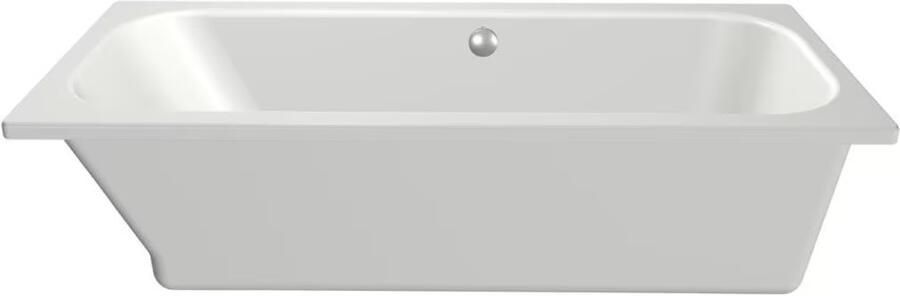 Xenz Ligbad Aruba | Inbouw | 170x75 cm | Incl.Badafvoer | Met overloop | Acryl | Glans wit - Foto 3