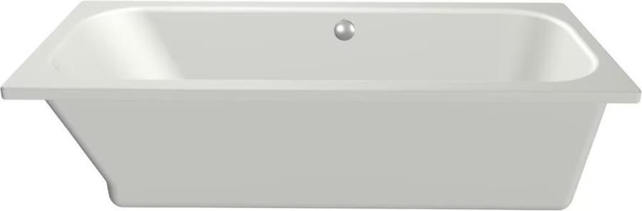 Xenz Ligbad Aruba | Inbouw | 170x75 cm | Incl.Badafvoer | Met overloop | Acryl | Mat wit - Foto 3