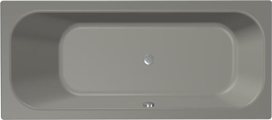 Xenz Ligbad Inbouw Aruba Rechthoek 1-2 Persoons Duobad 80x190x45cm Acryl Cement Mat met Poten - Foto 4